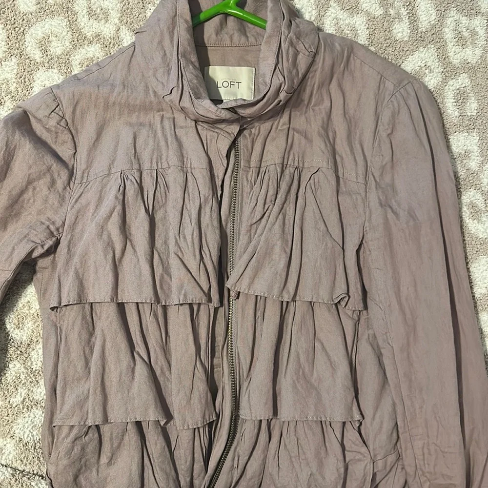 Loft ruffle jacket - Picture 2 of 5